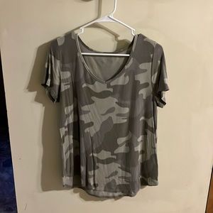 camo hollister tee